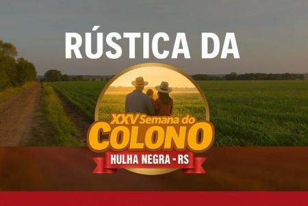 Já estão abertas as inscrições para a Rústica Especial da XXV Semana do Colono de Hulha Negra 